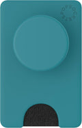 PopSockets Phone Wallet with Expanding Phone Grip, Phone Card Holder, Solid by PopSockets