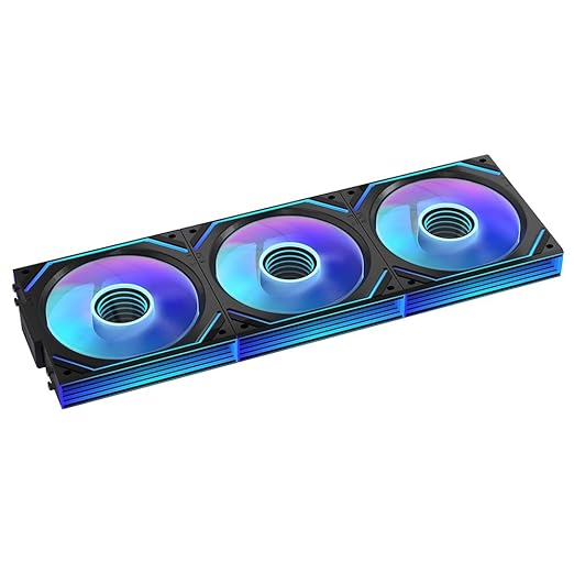 Jungle Leopard Interstellar V2 120mm PC Reverse Blade Case Fan Infinity Mirror by JungleLeopard