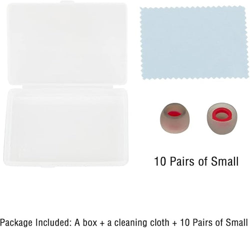 10 Pairs Small Earbud Tips Replacement Ear Tips - Image 2