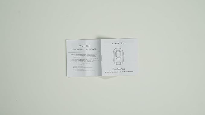 ATUMTEK Camera Remote Shutter for iPhone and Android Smartphones, Wireless - Image 11