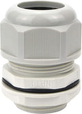 XHF 5 Pcs 1" IP68 Strain Relief Nylon Cord Grip Waterproof NPT Cable Glands by XHF