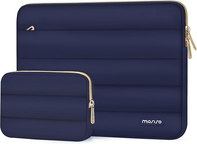 MOSISO 13.3 inch Laptop Case, 13-13.3 inch Puffy Laptop Sleeve Compatible by MOSISO
