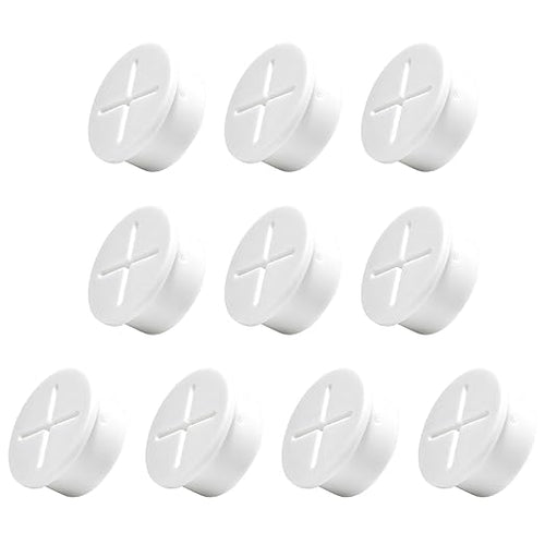 10Pcs Desk Grommet, Flexible Rubber Wire Grommets, Wall Grommets by EASYEAH