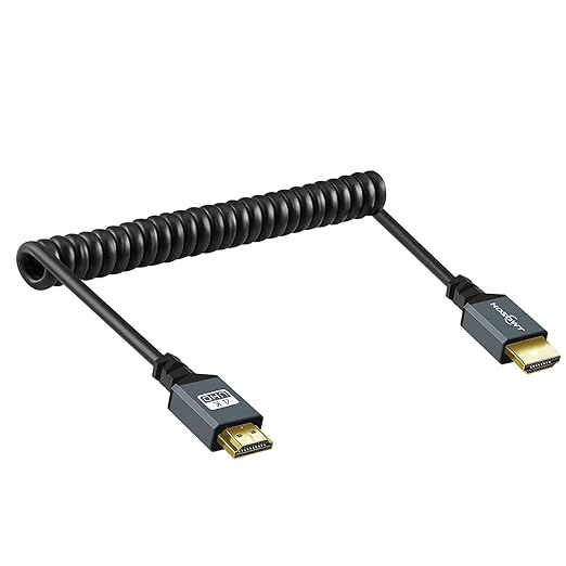 Twozoh Coiled HDMI Extender Cable by Twozoh