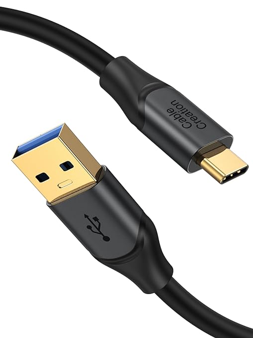 CableCreation 2-Pack USB C to USB A Cable 5FT, USB 3.1 USB 3.2 Gen2 10Gbps USB by CableCreation