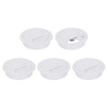 uxcell 5 Pcs 60mm Desk Grommet, Plastic Cable Hole Cover, Wire Cord Cable by uxcell