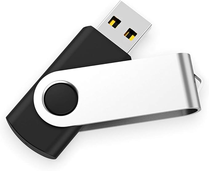 USB Flash Drive 8GB 100 Pack, Bulk USB 2.0 Flash Drives Thumb Drive Swivel - Image 5