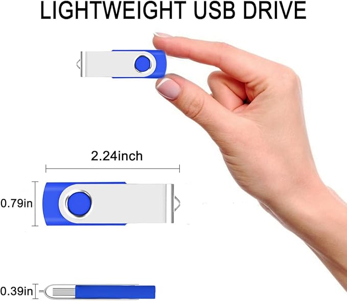 EASTBULL 50 Pack 4GB Bulk Flash Drives Pack USB 2.0 Thumb Drives Pack 4GB Bulk - Image 5