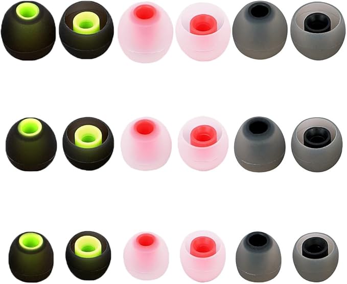Earbud Tips Ear Bud Tips Soft Anti Slip Washable and Reusable Silicone - Image 7