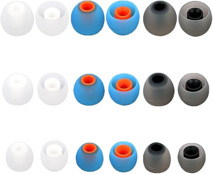 Earbud Tips Ear Bud Tips Soft Anti Slip Washable and Reusable Silicone - Image 7