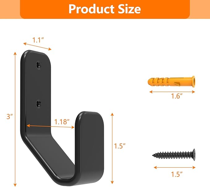 4 PCS Keyboard Wall Mount Storage, Keyboard Wall Holder, Keyboard Wall Rack - Image 2