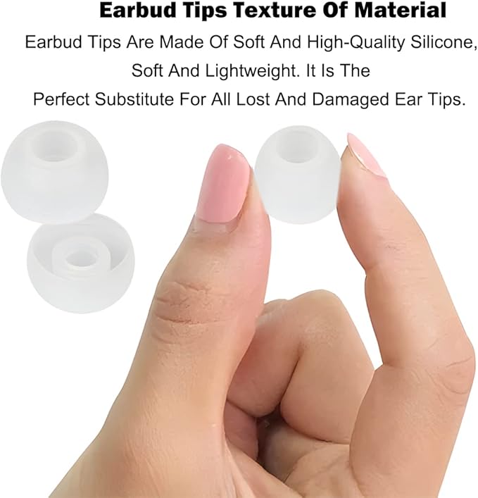 Earbud Tips - Replacement Earbud Covers & Headphone Earpads - Compatible - Image 4