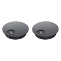 2 Pack Desk Grommet 2 Inch 50mm, Zinc Alloy Computer Desk Wire Hole Cover by Unknown