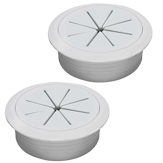 Desk Grommet 2-3/8", Desk Hole Cover by BOPOREAE