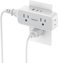 Surge Protector Outlet Extender, TESSAN Multi Plug Splitter by TESSAN