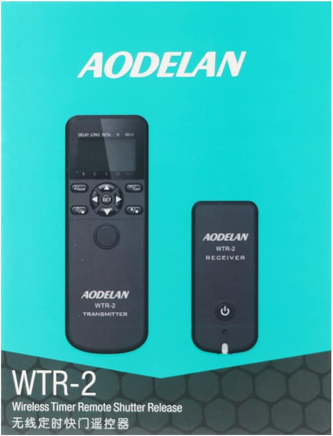 AODELAN Camera Wireless Shutter Release Timer Remote Control - Image 9
