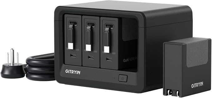 Gitryin 12-in-1 Desktop Charging Station by GITRYIN