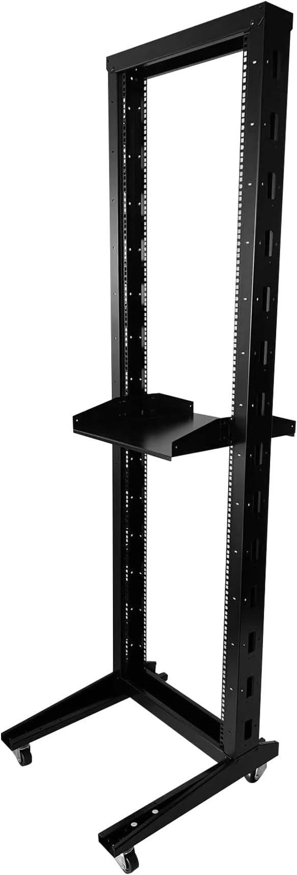 2 Post 42U Open Frame Server Rack 2-Post Server Rack Network Rack, - Image 3