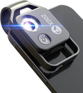 Phone Microscope with CPL Lens/LED Light, Nano Zoom 200X Pocket Microscope by MIAOLAB