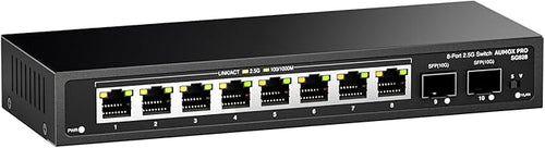10 Port 2.5Gb Unmanaged Ethernet Switch - Image 2
