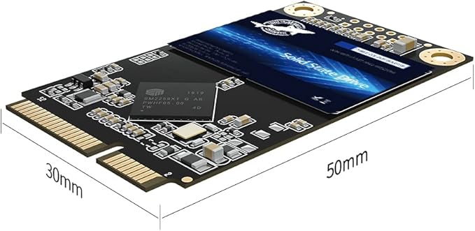 Dogfish mSATA SSD 240GB 3D NAND TLC SATA III 6 Gb/s, mSATA Internal Solid State - Image 2