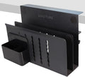 LUKETURE Laptop Holder, Steel Desk Side Storage, No Drill Standing Desk by LUKETURE