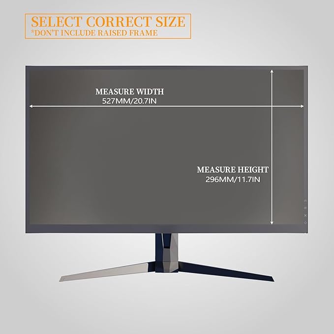 Easges 23.8 Inch Computer Privacy Screen Filter - Image 7