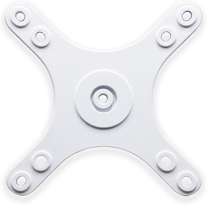 Kado Portable Monitor Stand Bracket Plate Adapter White, Wall Mount Arm Mount - Image 7