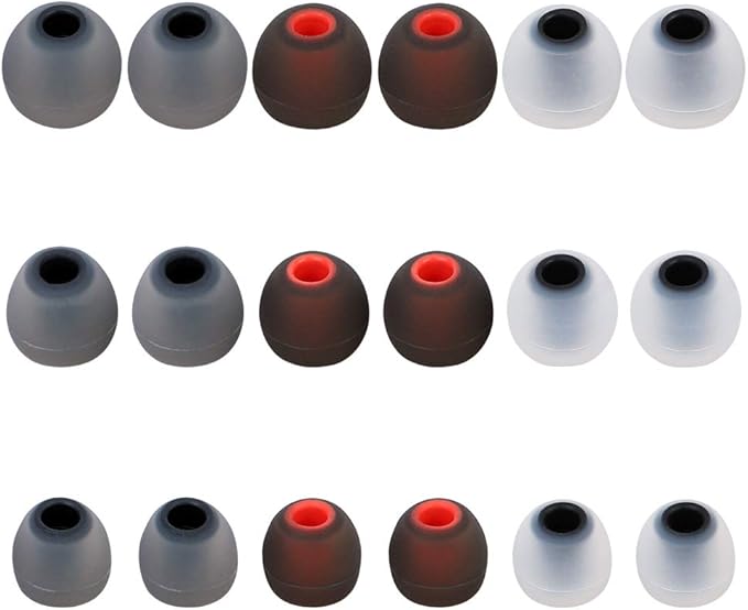 Earbud Tips Earbuds Replacement Tips Ear Tips Earbuds Eartips Eargels 9 Pairs by Brandless