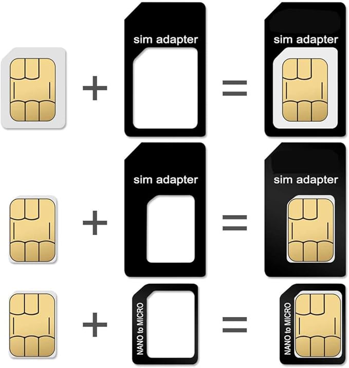 1 Pack SIM Card Holders with Tray Opener Pins, Card Storage Tool Set - Image 4