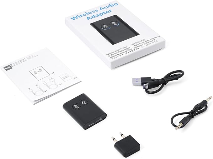 Bluetooth 5.2 Transmitter Receiver, Upgraded 2-in-1 Airplane Wireless Adapter - Image 8