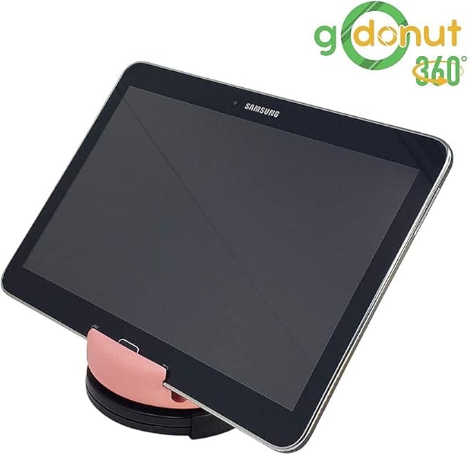 GoDonut – Phone Stand 360 Swivel – Cell Phone Holder + iPad Stand Desk Organizer - Image 8
