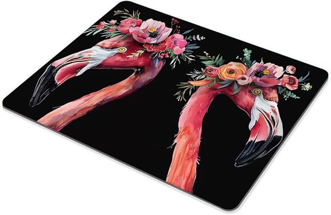 Square Mouse Pad Flamingo-1, Gaming Mouse Pads - Image 5