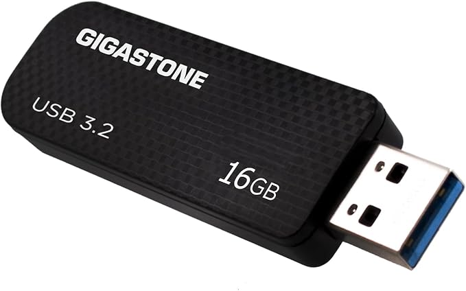 Gigastone Z30 16GB USB3.0 Flash Drive, Capless Retractable Design Pen Drive by Gigastone