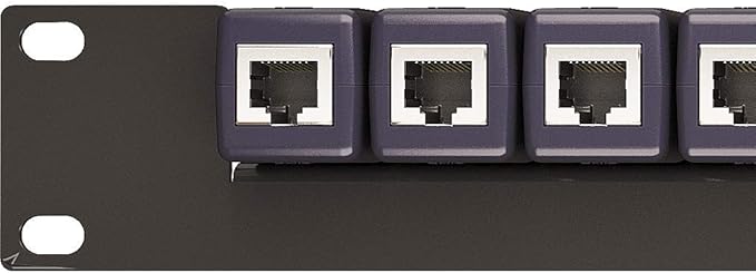 Ethernet Surge Protector 19" RackMount PoE+ Gigabit -Gas Discharge Tube -RJ45 - Image 3