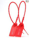 Leadseals 100 Plastic Tamper Seals, Zip Ties by LeadSeals