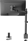 WALI Single Monitor Mount, Single Monitor Arm Desk Mount, Desk Monitors Stand by WALI