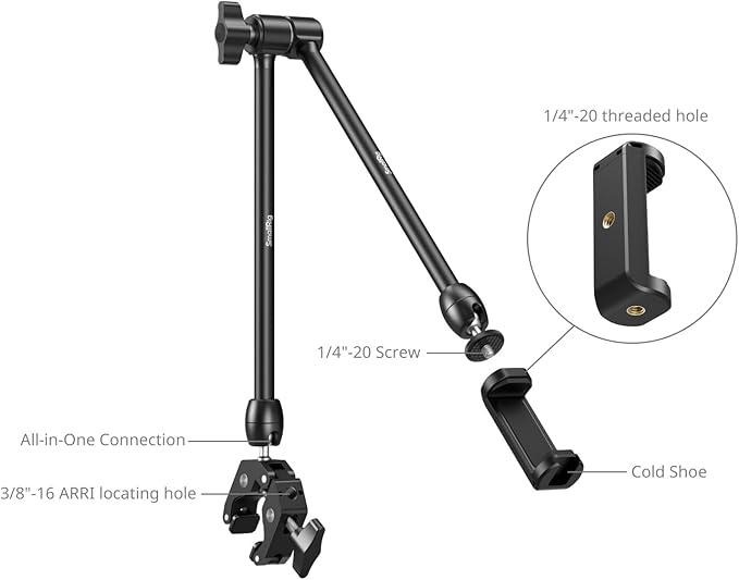 SMALLRIG Desktop Magic Arm Support - Image 3