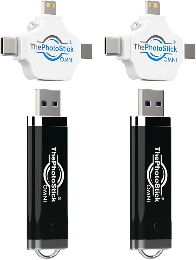ThePhotoStick® Omni 128GB by ThePhotoStick