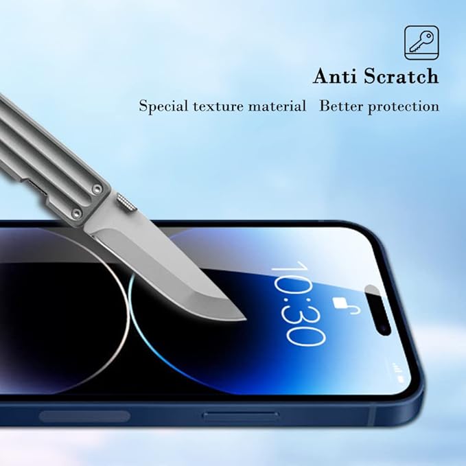 PERFECTSIGHT 2 Pack Compatible for iPhone 14 Pro Screen Protector 6.1 Inch - Image 3