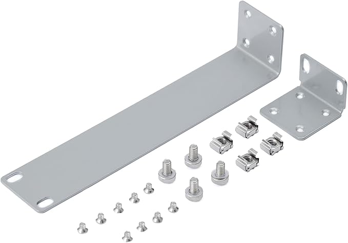Rack Mount Kit for Ubiquiti Switch, 1U Rack Ears for EdgeSwitch ES-8-150W - Image 5