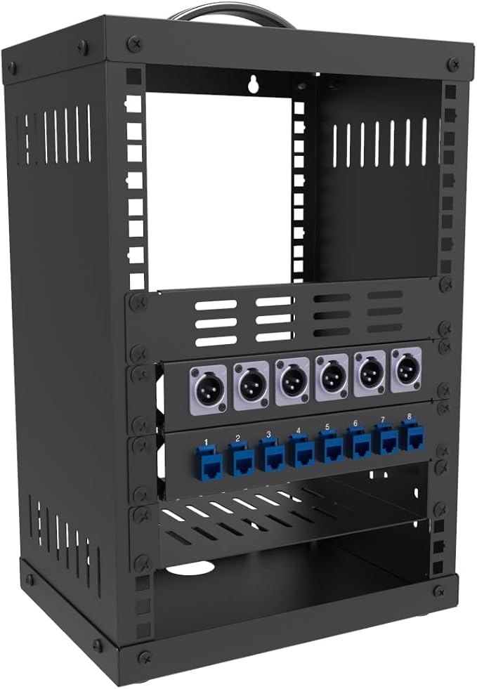 8U Small Network Cabinet-10 inch Server Rack - Image 2