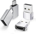 Elebase USB to USB C Adapter&Type C Male to 3.0 Female Adaptor 4PCS, by Elebase