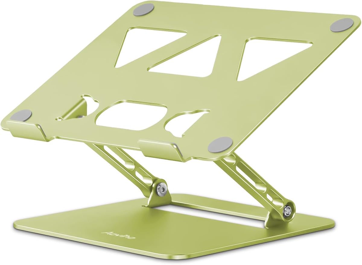 Laptop Stand for Desk, Adjustable Laptop Stand Holder and Riser, Foldable by Aoviho