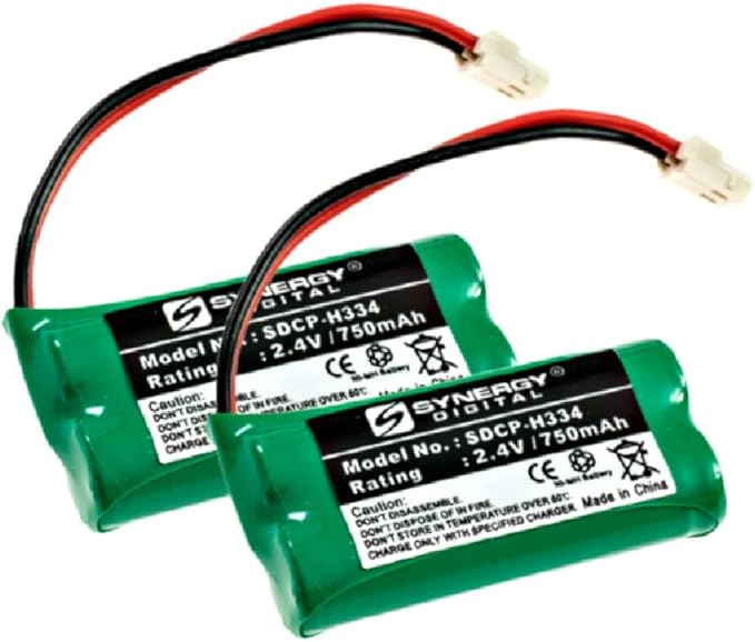 Synergy Digital Cordless Phone Batteries, Compatible by Synergy+Digital
