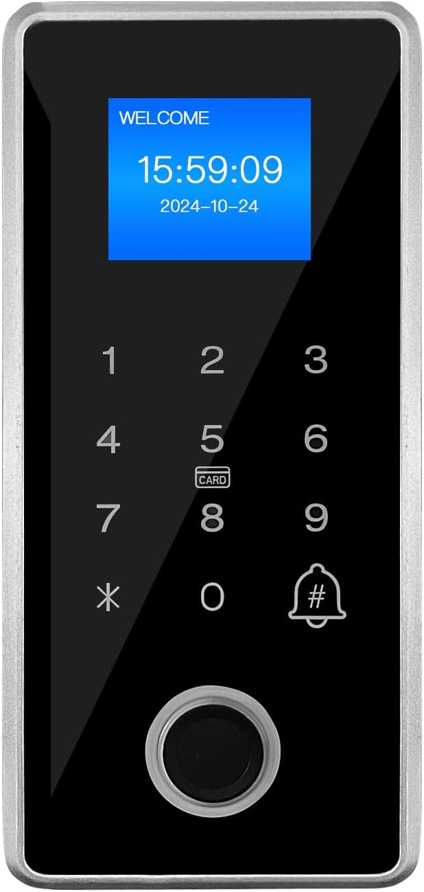 Waterproof Electric Magnetic Fingerprint Door Access Control Kit - 600 lb - Image 4