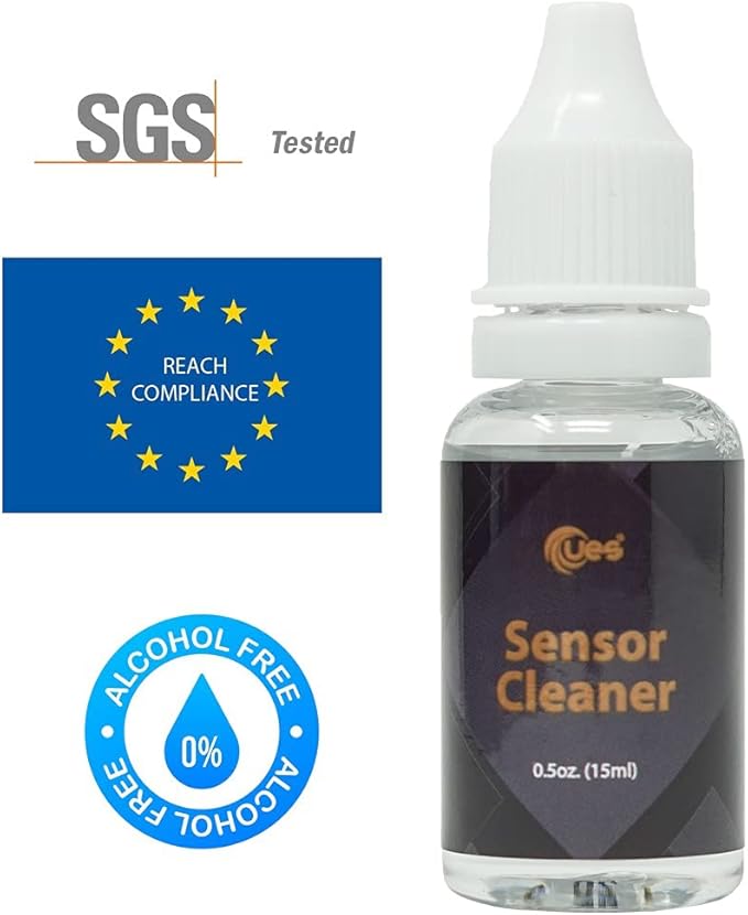 UES FFR24: Full Frame Camera Cleaning Kit 14pcs Sensor Cleaning Swab and 15ml - Image 2