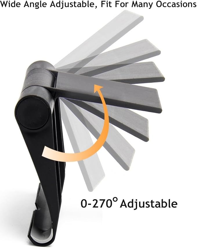 Cell Phone Stand for Desk Foldable Cell Phone Holder Desk Tablet Holder Mobile - Image 5