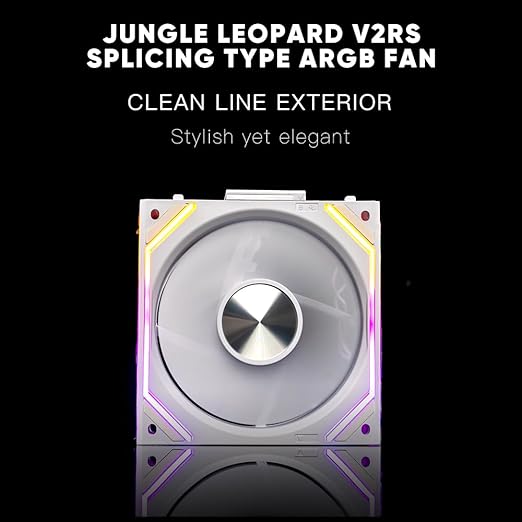 Jungle Leopard Interstellar V2 RS 120mm Case Fan Infinity Mirror Module - Image 5