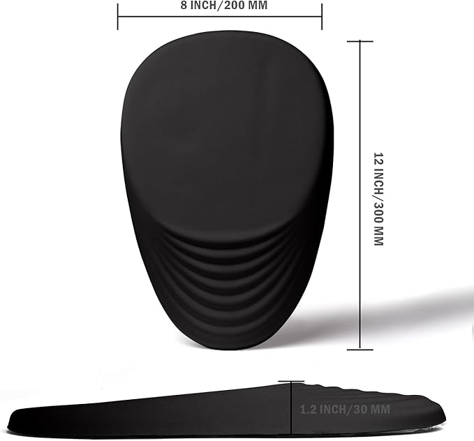 Black Ergonomic Mouse Pad Wrist Support, Mouse Pad - Image 5